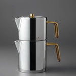 Jumbo Metalix Titanium Gold Induction Base Midi Tea Kettle