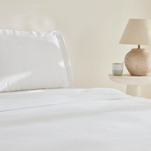 Karaca Home White Collection Felves King Size Nevresim Takımı %100 Pamuk Beyaz 240x220 Cm