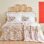 Karaca Home Sarthe %100 Pamuk Çift Kişilik Nevresim ve Pike Takımı Multicolor
 