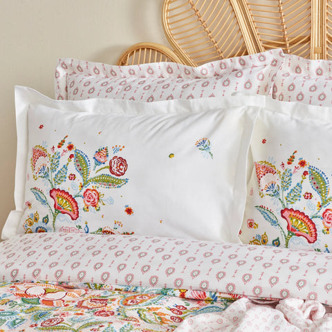 Karaca Home Sarthe %100 Pamuk Çift Kişilik Nevresim ve Pike Takımı Multicolor
 
