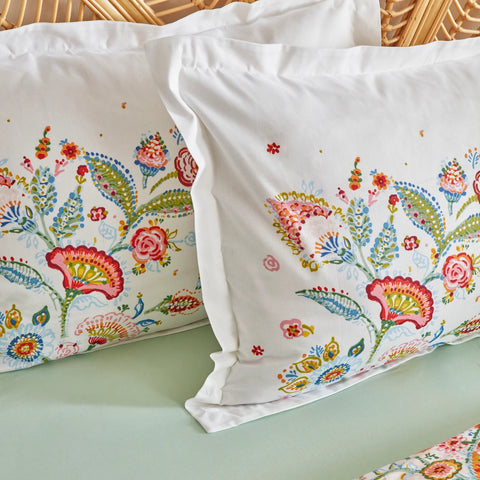 Karaca Home Sarthe %100 Pamuk Çift Kişilik Nevresim ve Pike Takımı Multicolor
 