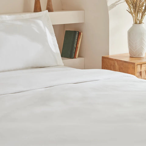 Karaca Home White Collection Lavin %100 Pamuk Çift Kişilik Nevresim Takımı Beyaz
 