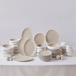 Karaca Earth Collection New Cupid 59-Piece 12-Person Dinner Set