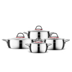 Karaca Emirgan Induction Steel Cookware Set, 8 Piece