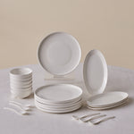 Karaca Forever Bone Fika 22-Piece 6-Person Breakfast Set