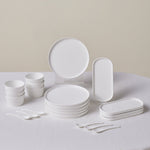 Karaca Forever Bone Bomo 22-Piece 6-Person Breakfast Set