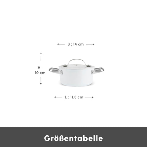 Karaca Swiss Crystal Almond Cream Paslanmaz Çelik Saplı Tencere 18 cm
 