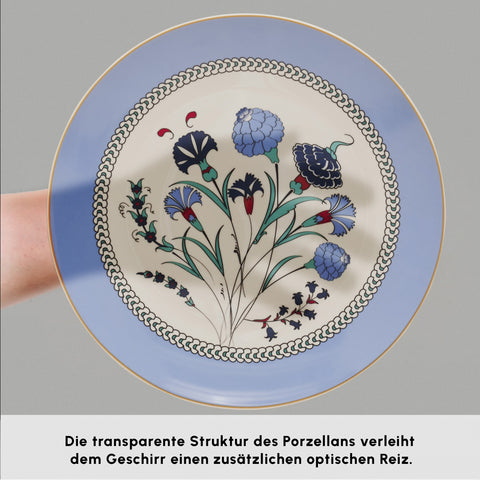 Karaca Blue Clove 26-Piece 6-Person Breakfast Set 
