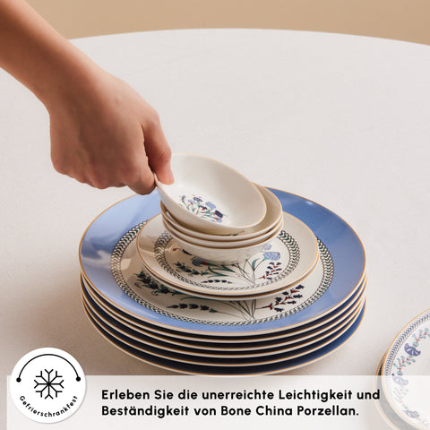 Karaca Blue Clove 26-Piece 6-Person Breakfast Set 