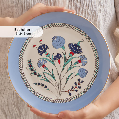 Karaca Blue Clove 26-Piece 6-Person Breakfast Set 
