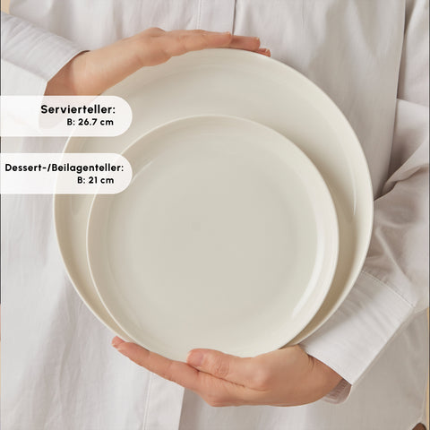  Karaca Streamline Remi 24-Piece Dinnerware Set for 6