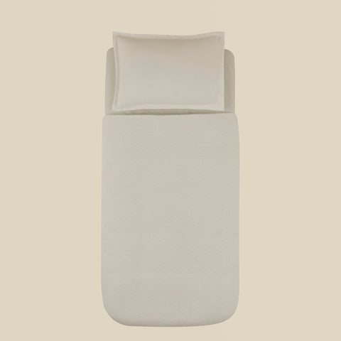 Karaca Leaves Beyaz Tek Kişilik Battaniye 150x200