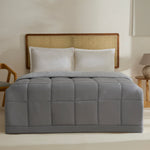 Karaca Double Face Yorgan Antrasit-Gri 200x200