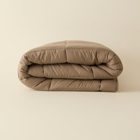 Karaca Double Face Yorgan Bej-Mocha 155x220  