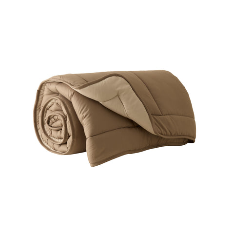 Karaca Double Face Yorgan Bej-Mocha 155x220  