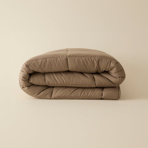 Karaca Double Face Duvet Beige-Mocha 200X200