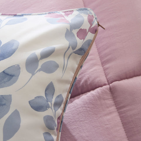 Karaca Leaf Multicolor Tek Kişilik Yatak Seti 155x220+50x70