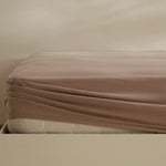 Karaca Home Jersey Fitted Sheet, 120x200+30cm, Beige
 