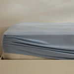 Karaca Home Jersey Fitted Sheet, 100x200+30cm, Mavi
 