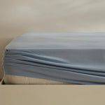 Karaca Home Jersey Fitted Sheet, 180x200+30cm, Mavi
 