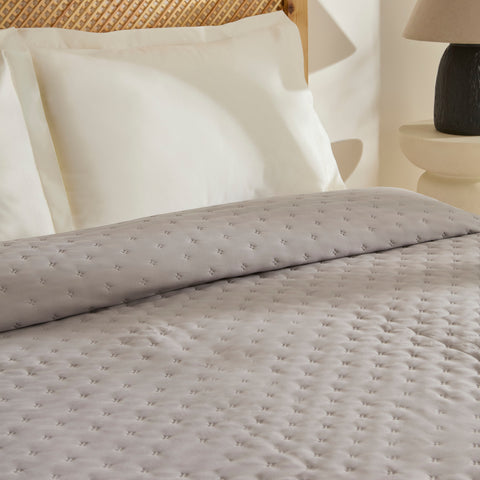 Breezy Bedspread Grey 230x240 cm