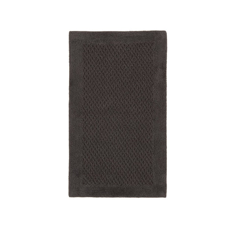 Karaca Helen Bath Mat, 60 × 100 cm, Anthracite