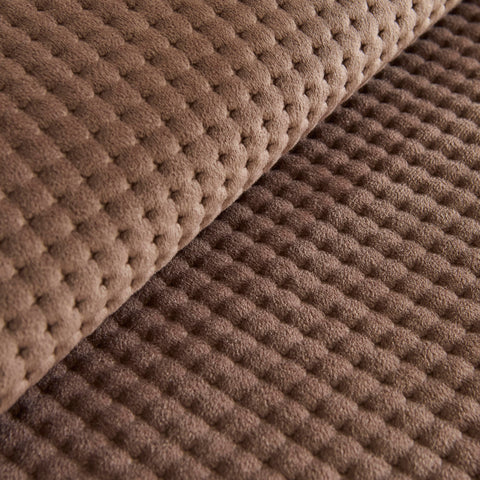 Karaca Chloe Tagesdecke, Doppelbett, Braun