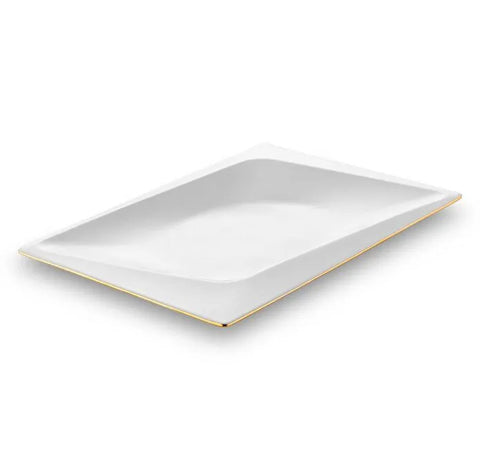 Jumbo Fold Gold 58-teiliges eckiges Tafelservice für 12 Personen