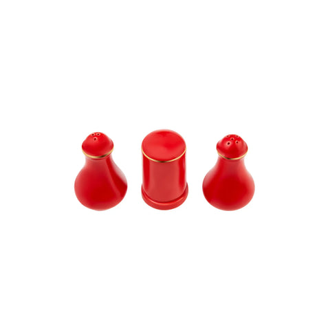 Karaca New Noble Red 58-Teiliges Geschirrset Für 12 Personen