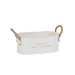 Karaca Home Sylvia Organizer Beyaz 28 cm  