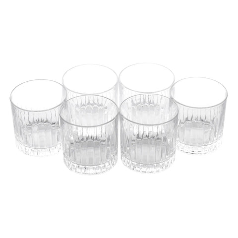 Rcr Timeless Whiskey Glas 6 Teilig, 310 ml