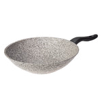 Karaca Dark Silver Bio Granit Wok Tava 28 cm