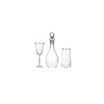 Karaca Sude 25 piece Platinum Glass Set
