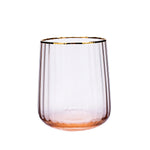Karaca Misty Line Drinking Glass Orange
