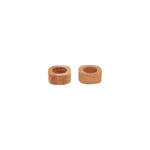 Karaca Home Woodland 2-teiliges Serviettenring-Set aus Holz