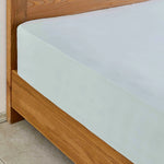 Karaca Home Jersey Fitted/Lastikli Açık Mavi Çarşaf 120x200 cm + 30 cm Oeko-Tex Sertifikalı
