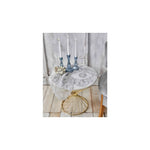 Karaca Home Dolores Silver 15 Embroidered Sitting Room Set