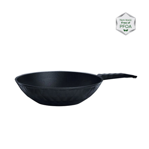 Karaca Bio Diamond Antibacterial Handle Induction Base 28 cm 2.9 lt Wok Pan