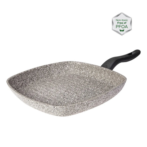 Karaca Dark Silver Bio Granit 28 cm Grillpfanne