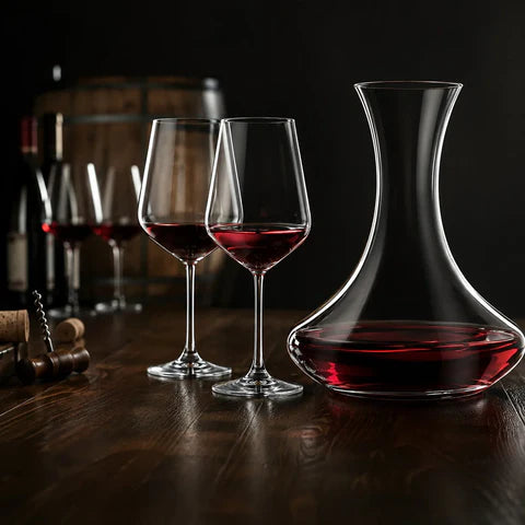 RCR Universum 6 Parça Şarap Kadehi Seti, 550 ml, Şeffaf