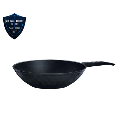 Karaca Bio Diamond Antibacterial Handle Induction Base 28 cm 2.9 lt Wok Pan