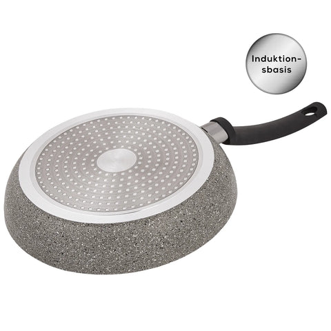 Karaca Biogranit Grau Neu Induktions Topfset, 7-teiliges