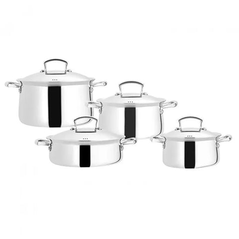 Jumbo Flame 4-Piece Cookware Set