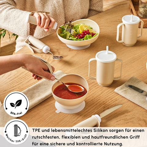 Karaca For All Kolay Kullanımlı Çatal Kaşık Bıçak