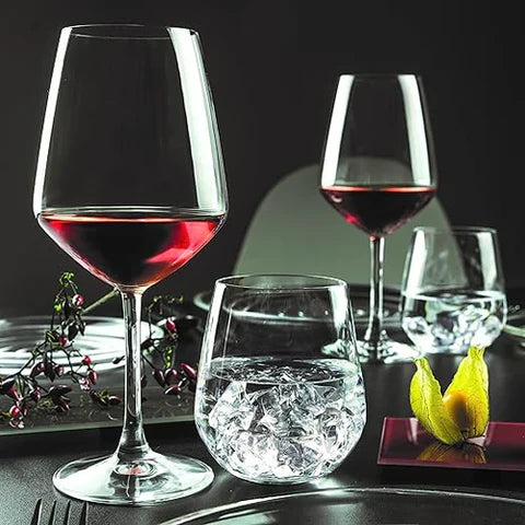 RCR Universum 6'lı Meşrubat Bardağı Seti, 430 ml, Şeffaf