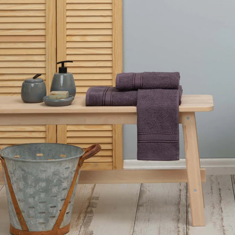 Karaca Home Daily Soft 100% Cotton Hand Towel 50x90 cm Anthracite
