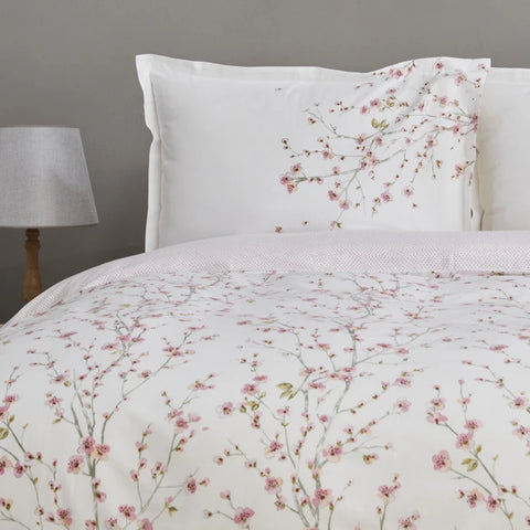Karaca Home Annata Salmon 100% Cotton Double Duvet Cover Set