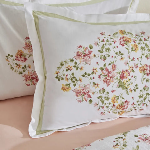 Karaca Home Emilie %100 Pamuk Çift Kişilik Pike Takımı Pembe 
 