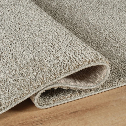 Kaşmir Halı 7/24 Puffy Nina Açık Gri 80x300 cm  
