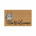 Kaşmir Halı Cat Welcome Coco Paspas 40x60 cm  